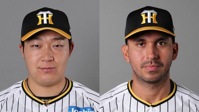 阪神の大山悠輔選手とハビー・ゲラ投手