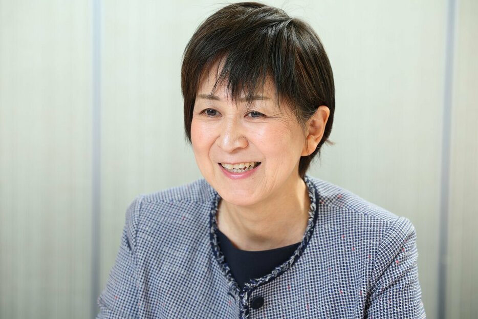 前消費者庁長官で、キヤノンで女性初の取締役として注目された伊藤明子さん（撮影／写真映像部・松永卓也）