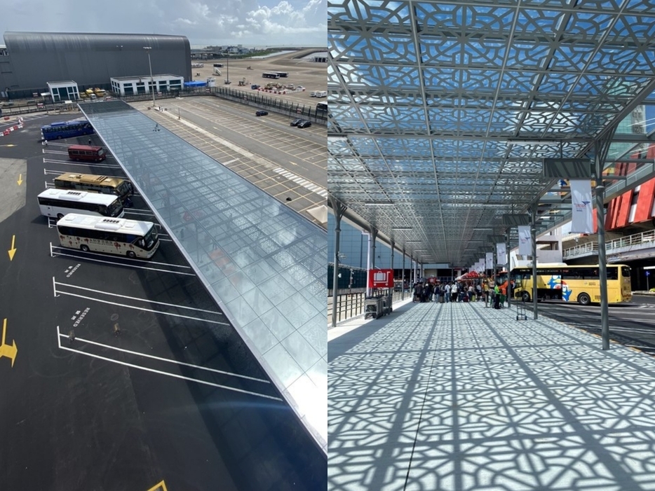 再整備後のマカオ国際空港北駐車場一帯のイメージ（写真：CAM）