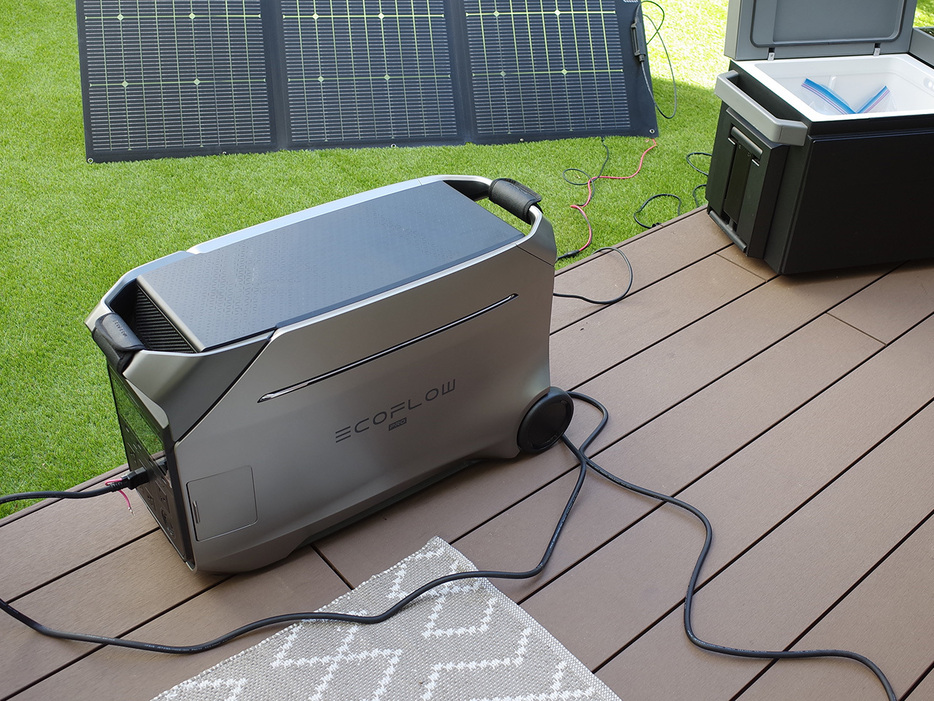 エコフロー、手軽に節電、災害時も電源確保の家庭用蓄電池「EcoFlow DELTA Pro 3」の画像