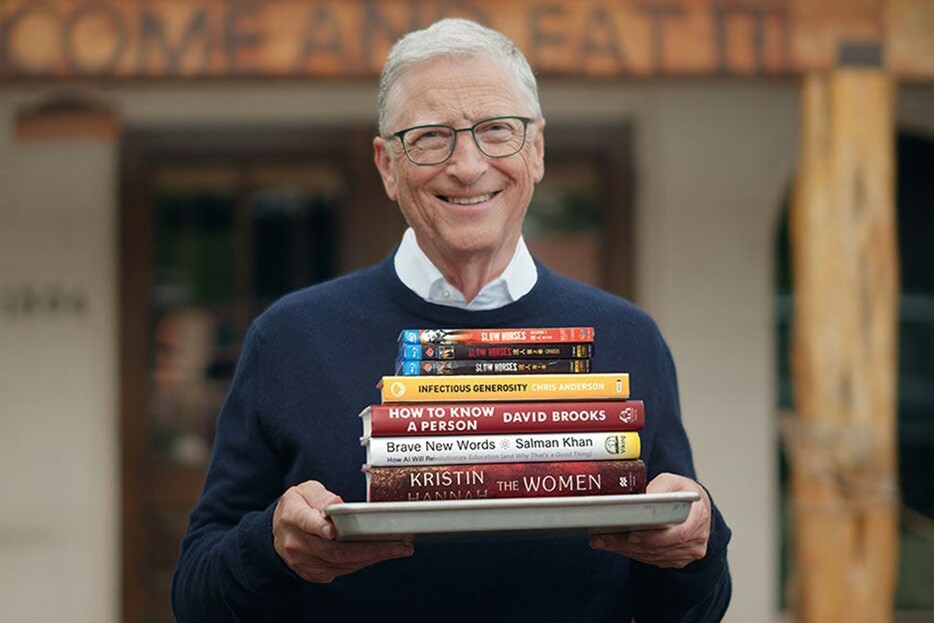 ビル・ゲイツが選ぶ「2024年夏に読むべき本」4冊｜今年はドラマもあるぞ！