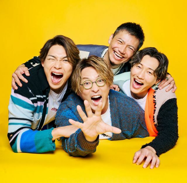 純烈のメンバー（左から）白川裕二郎さん、酒井一圭さん、岩永洋昭さん、後上翔太さん