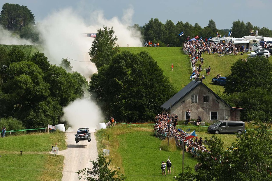 2024年WRC第7戦ラリー・ポーランド　エルフィン・エバンス（トヨタGRヤリス・ラリー1）