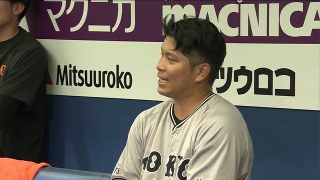 巨人の大城卓三選手