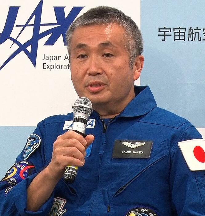 宇宙飛行士の若田光一さん