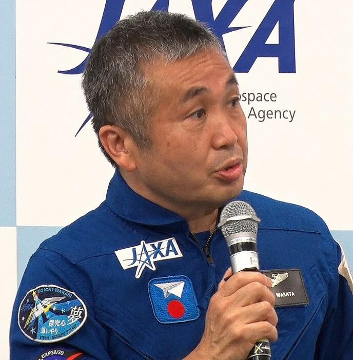 宇宙飛行士の若田光一さん