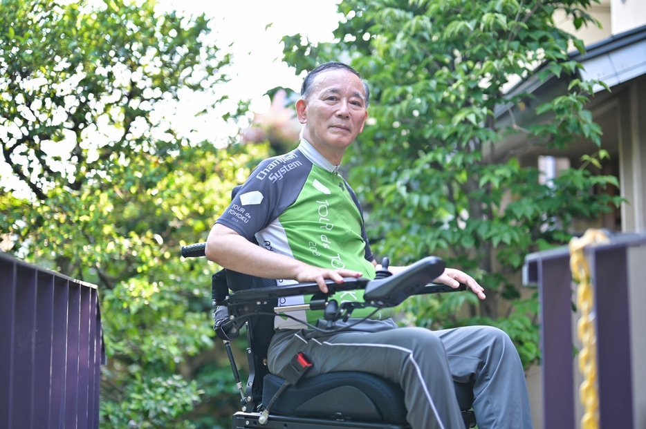 ヴェランダでラヴェンダー