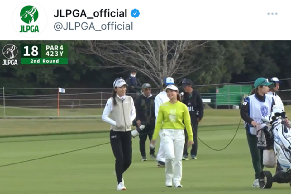 日本女子プロゴルフ協会（JLPGA）のX（@JLPGA_official）より