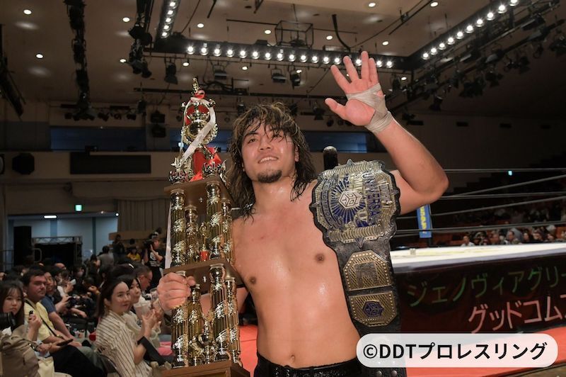 5月、MAOはKING OF DDTトーナメントで初優勝