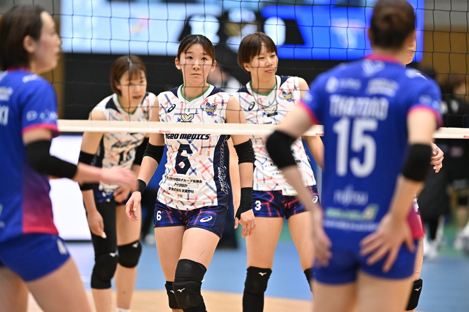 埼玉上尾の#6目黒安希【写真提供：SV.LEAGUE】