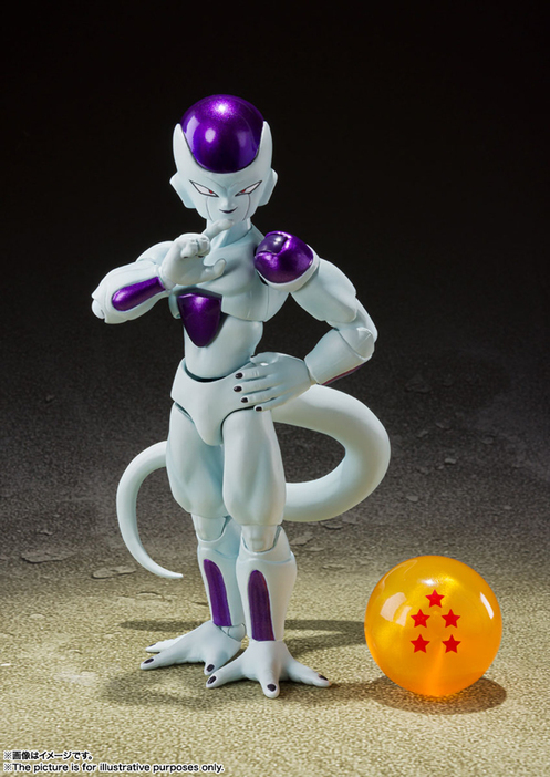 「S.H.Figuarts フリーザ 第四形態」（BANDAI SPIRITS）　(C)バードスタジオ／集英社・東映アニメーション