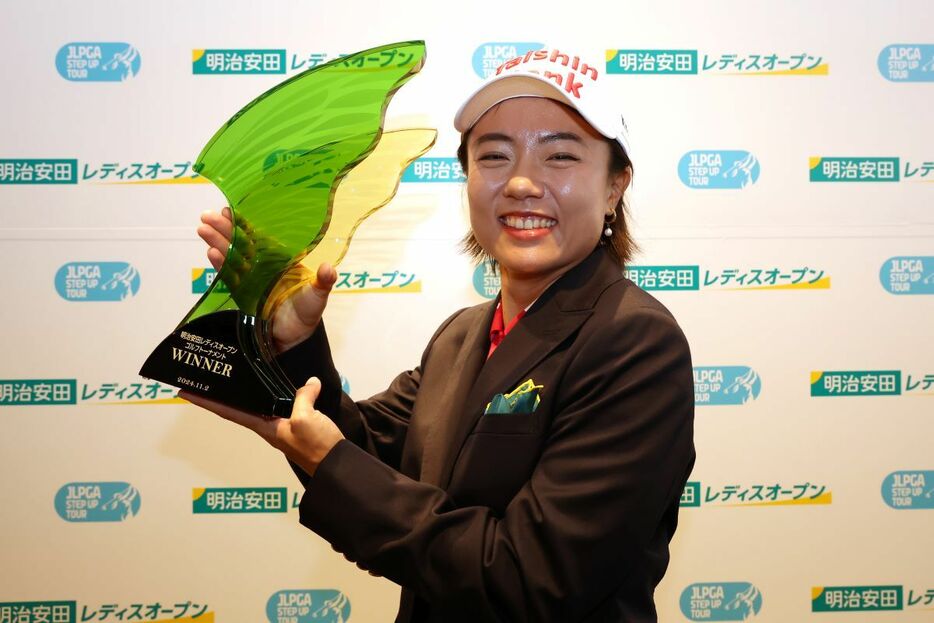 サイ・ペイインが短期決戦を制した(Chung Sung-jun/JLPGA via Getty Images)