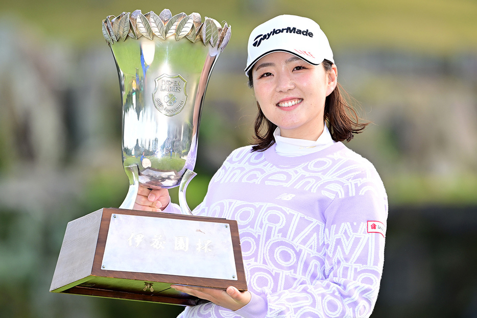 ツアー通算2勝目を飾った山内日菜子　写真：Getty Images