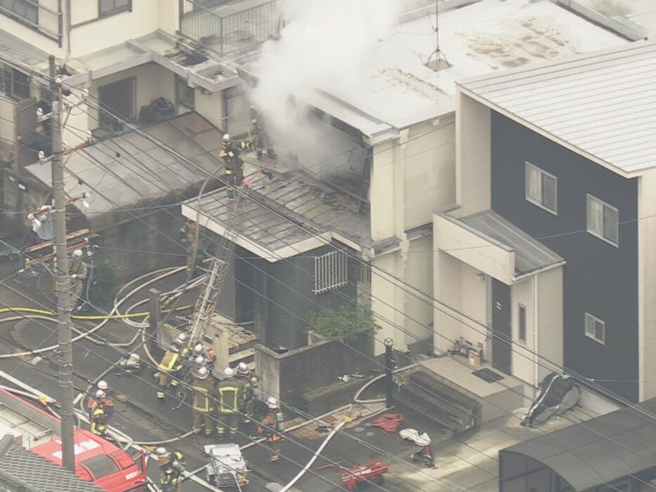 火事があった住宅 愛知県尾張旭市