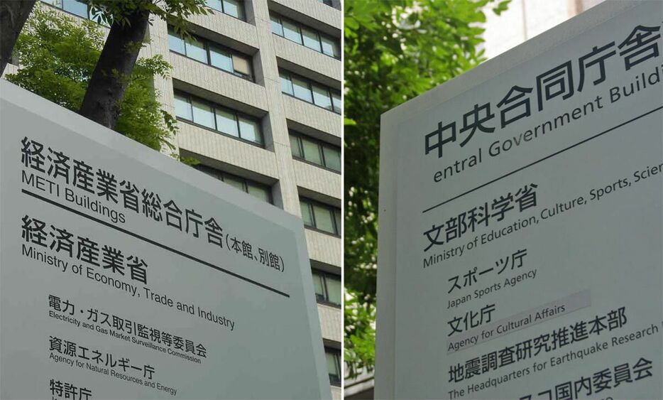 経済産業省と文部科学省