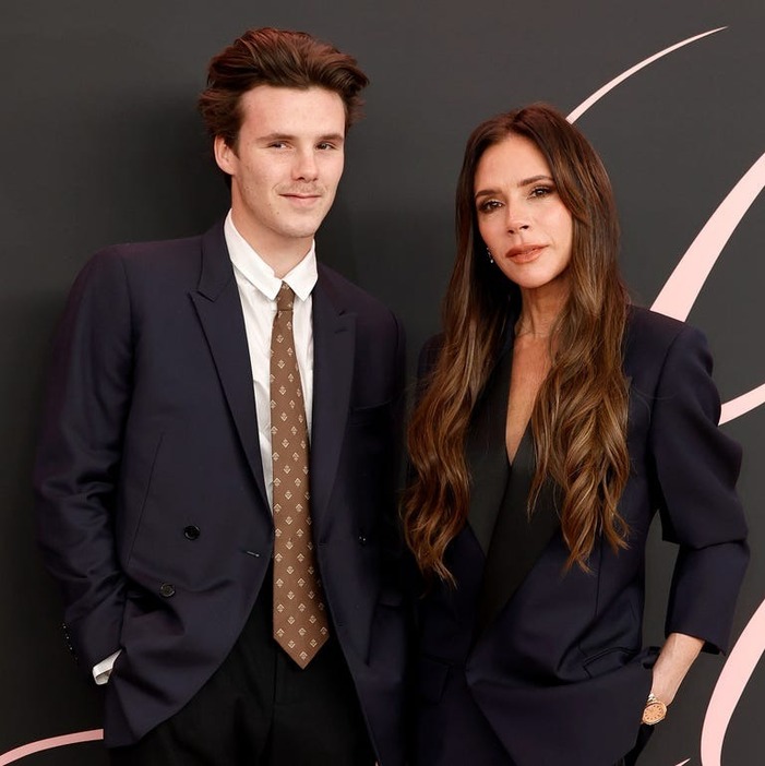 Getty Images クルス・ベッカム（Cruz Beckham）、ヴィクトリア・ベッカム（Victoria Beckham）