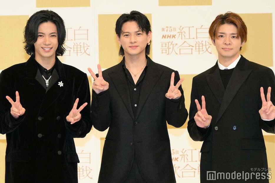 Number_i（左から）神宮寺勇太、平野紫耀、岸優太