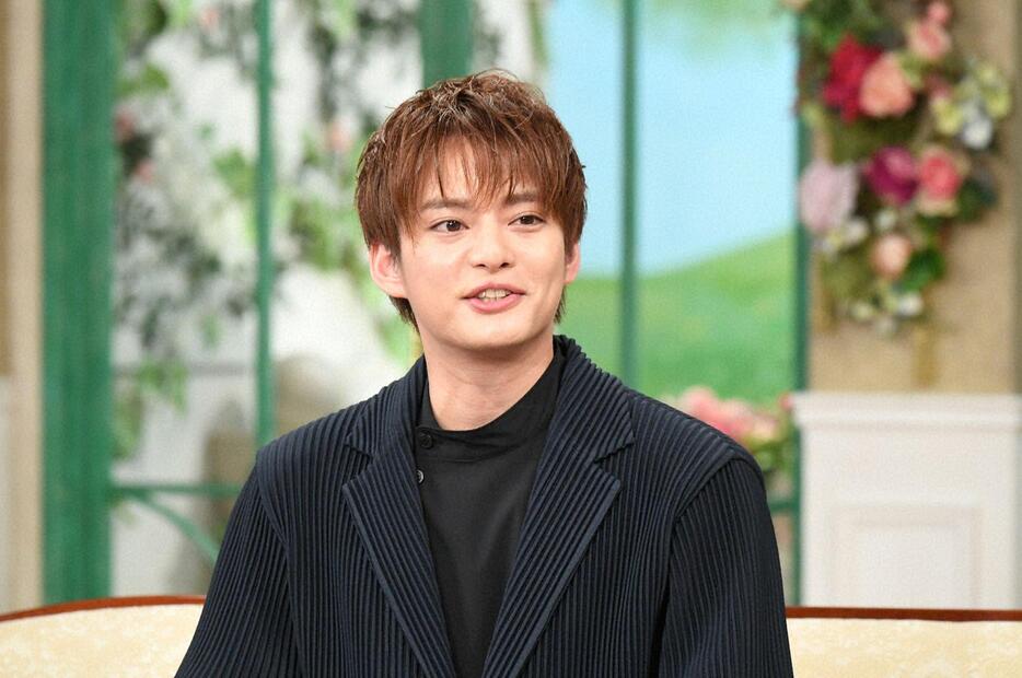 11月27日に放送される「徹子の部屋」に出演する中山優馬さん＝テレビ朝日提供