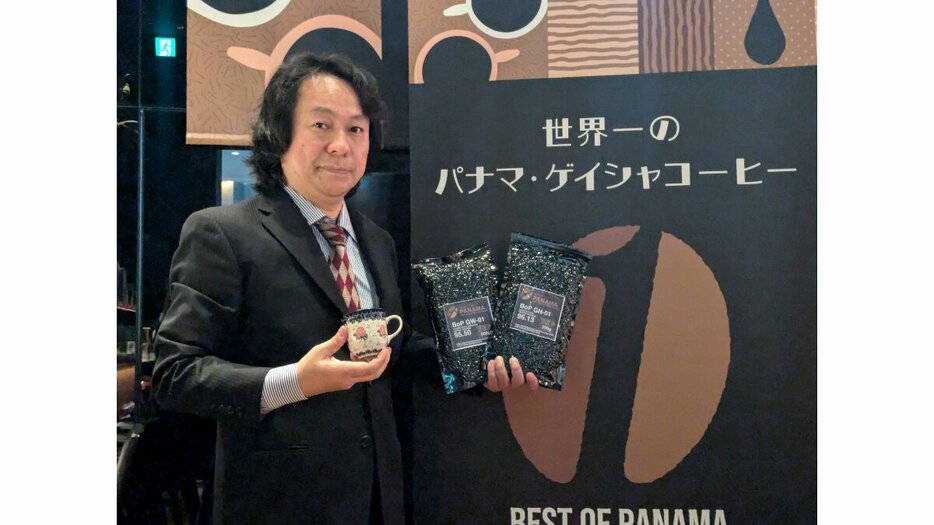 サザコーヒーの鈴木太郎社長