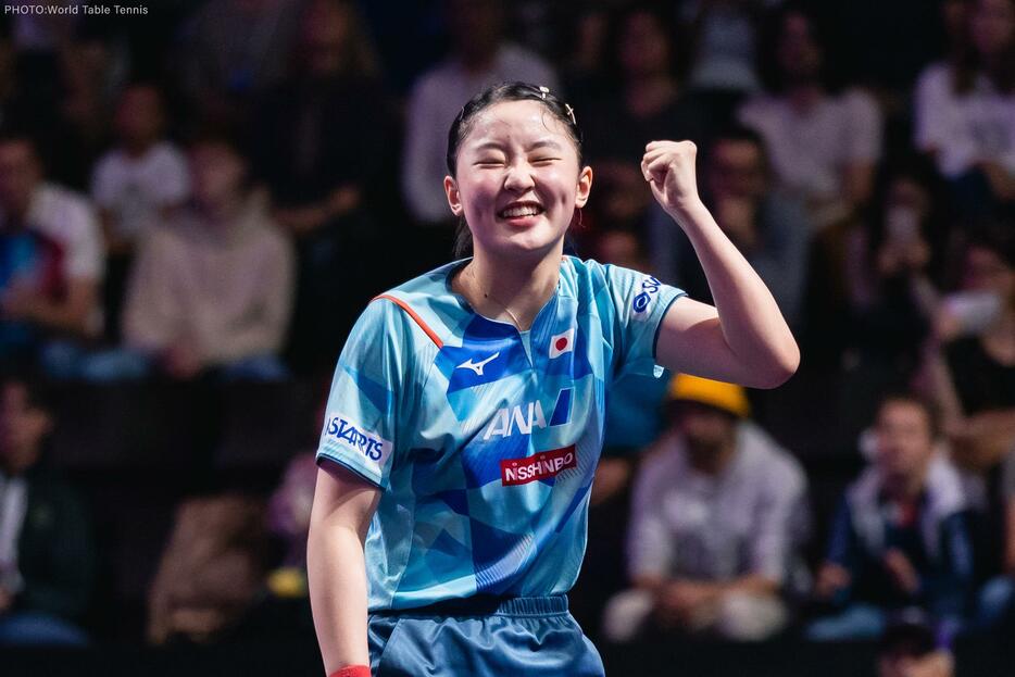 張本美和 PHOTO：World Table Tennis