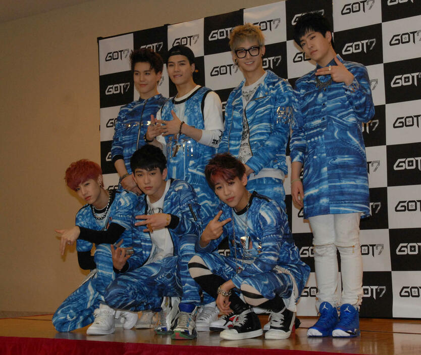 GOT7（2014年4月撮影）