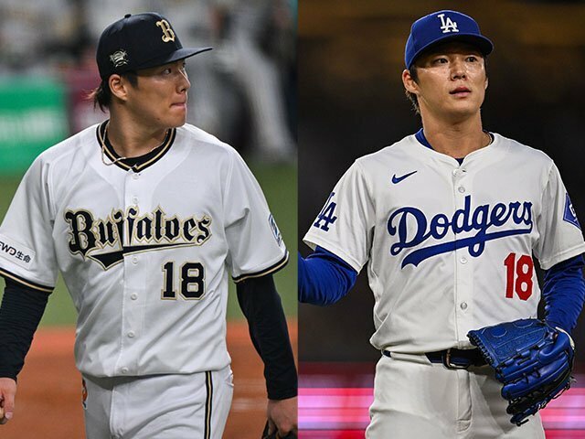 オリックスからドジャースに渡った山本由伸。日本の沢村賞とメジャーのサイ・ヤング賞にはどんな違いがあるのか photograph by Nanae Suzuki