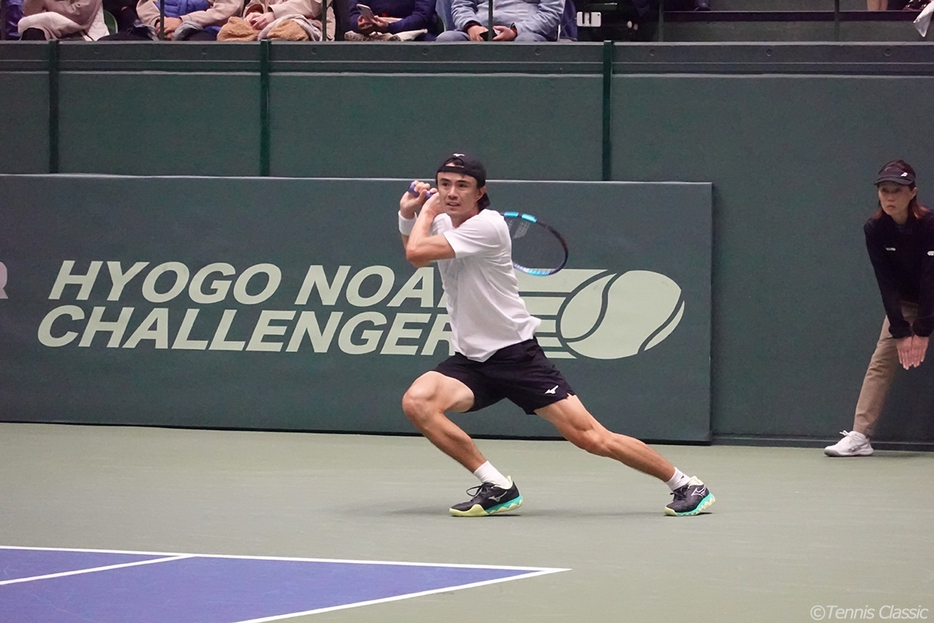 3大会連続で決勝進出とはならなかったダニエル太郎（写真：Tennis Classic）