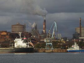 The Nippon Steel Corp. plant in Kamisu, Japan. Photographer: Toru Hanai/Bloomberg