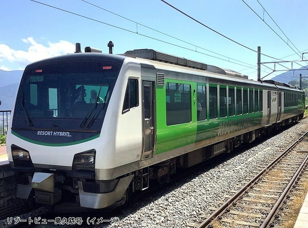 HB-E300系気動車（画像：JR東日本びゅうツーリズム＆セールス）。