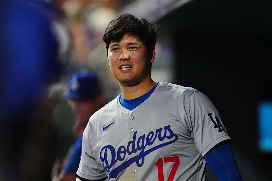 ドジャースの大谷翔平【写真：ロイター】