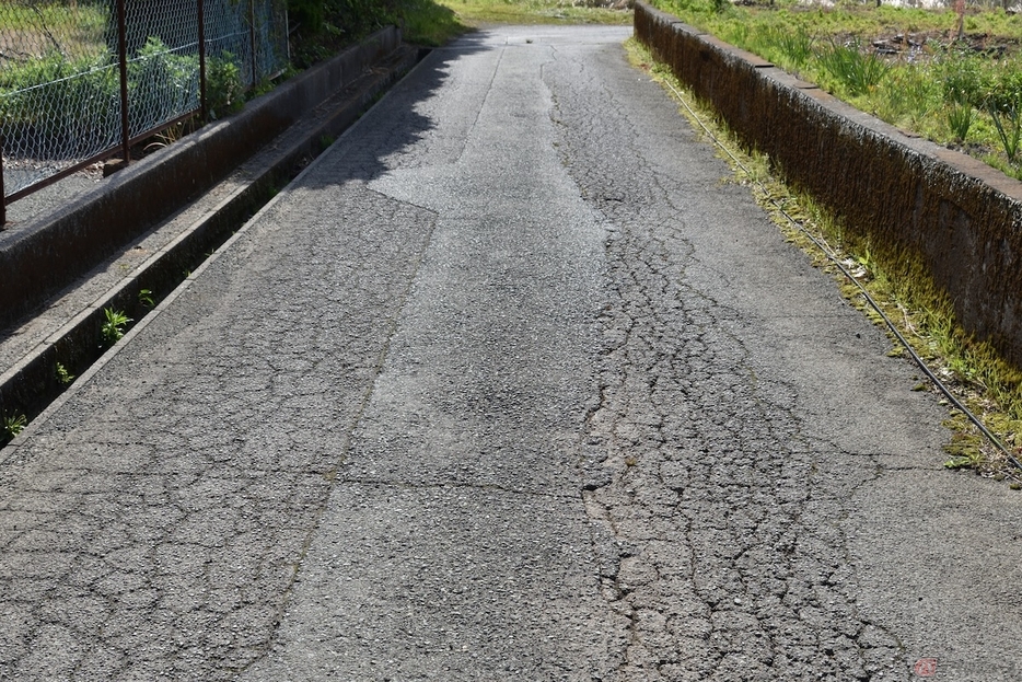 太いタイヤは道路の影響を受けやすいというデメリットもある