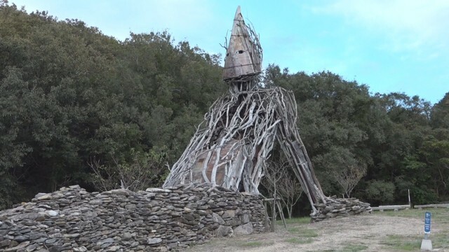 アートプロジェクト「装蹄と山化粧」　香川・小豆島町　9日