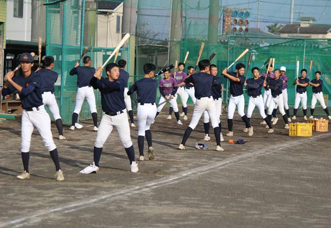 常磐の練習模様