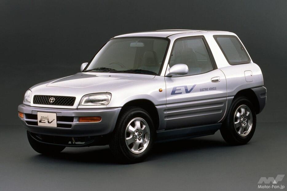 1999年にフリート販売が始まったトヨタ・RAV4の電気自動車「RAV4 L V EV」