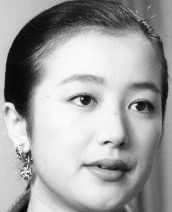 鈴木京香＝1993年撮影