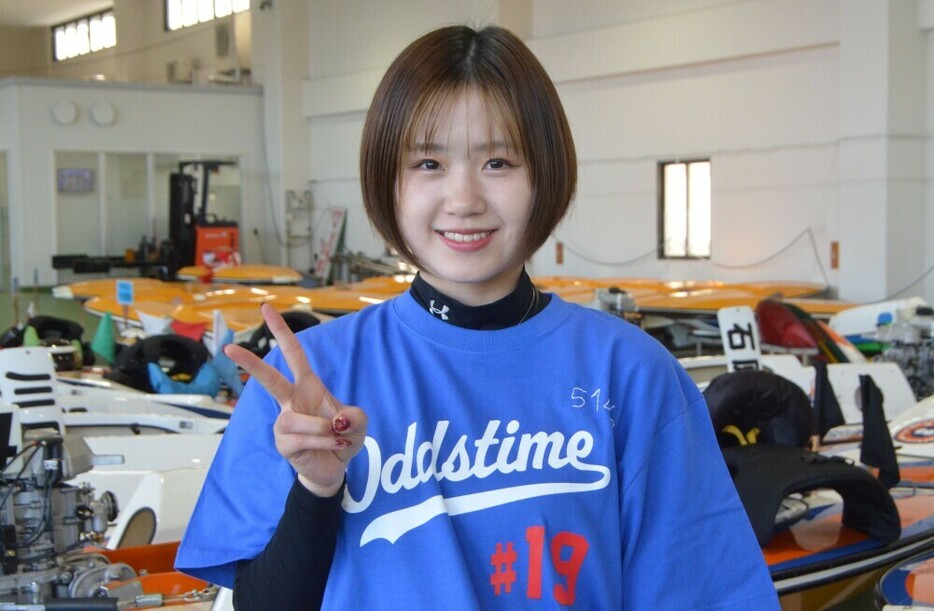 デビュー初のA級昇格を決めた野田彩加