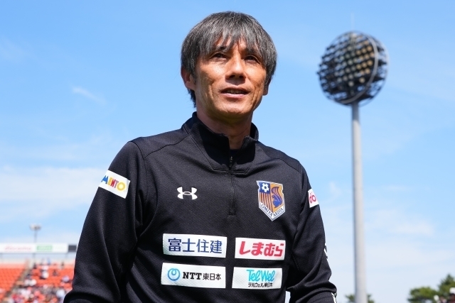 25シーズンから鹿児島のGM兼監督に就任する相馬氏。写真：田中研治（サッカーダイジェスト写真部）