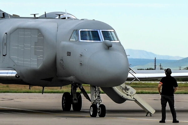 アメリカ空軍のEA-37B「コンパスコール」電子攻撃機（画像：アメリカ空軍）。