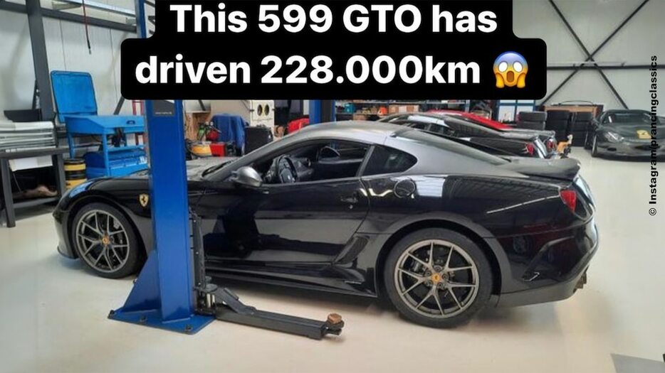 日常使いに耐えるフェラーリ599GTO。