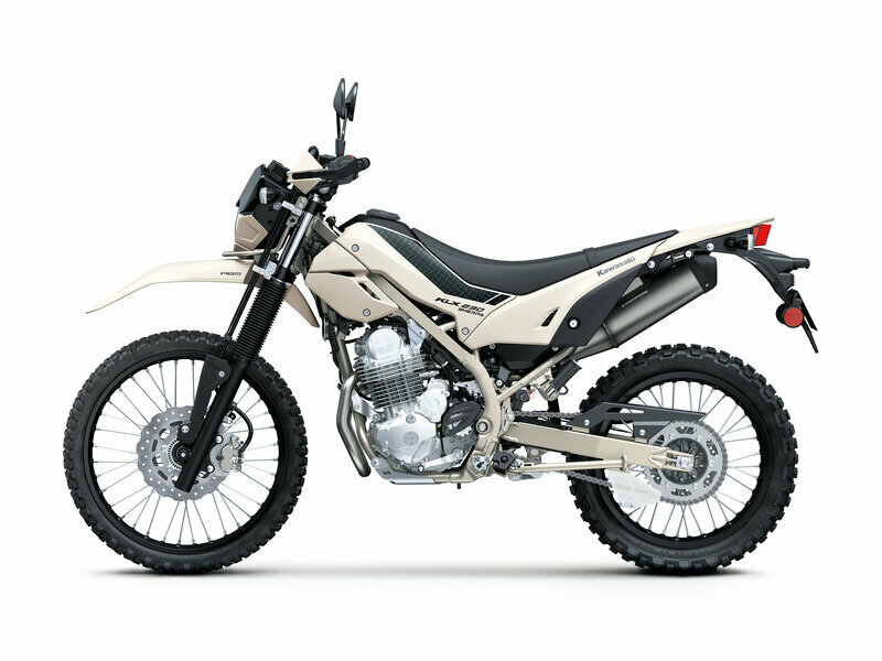 カワサキ KLX230 SHERPA（ホワイティッシュベージュ）