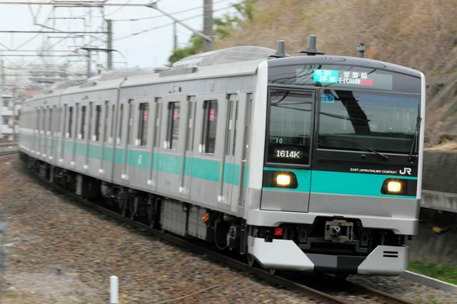 来春にワンマン化されるＪＲ常磐線の各駅停車=JR東日本提供