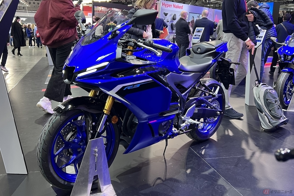 EICMA 2024で発表されたヤマハの新型『YZF-R3』