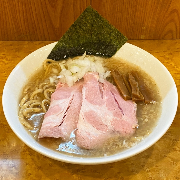 「TRYラーメン大賞&おとなの週末が選んだ至高のラーメンフェス」より「中華そば 児ノ木」の「背脂煮干しそば」