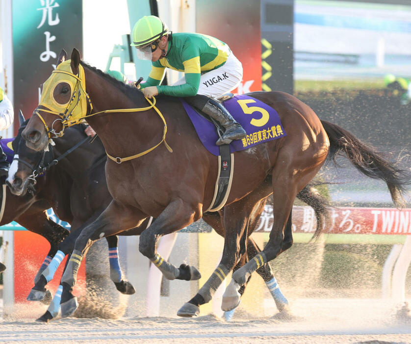 2023年12月、東京大賞典で優勝したウシュバテソーロと川田騎手