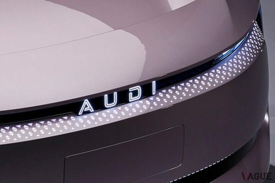 2024年11月に広州モーターショーで世界初公開された「AUDI Eコンセプト」