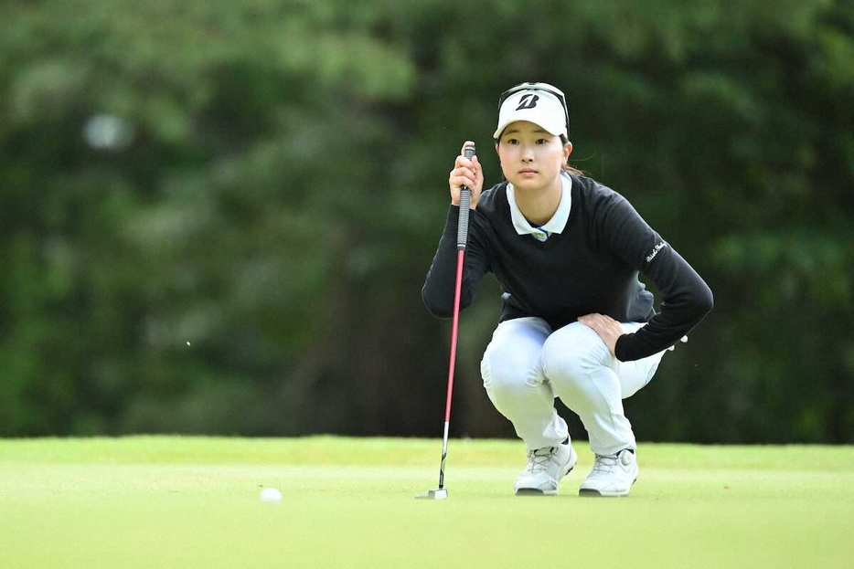 今年度のJLPGAプロテストに合格しCMGスポーツマーケティング（株）とマネージメント契約を結んだ福田萌維