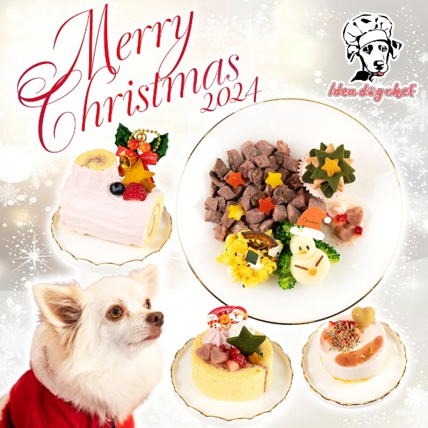 愛犬用クリスマスメニュー2024