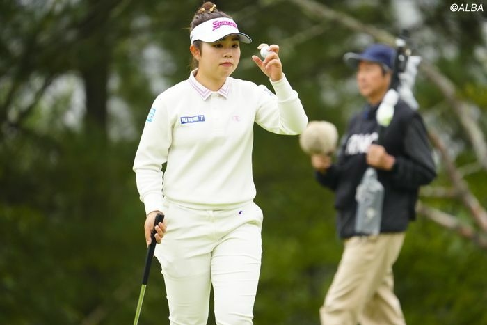 単独首位で決勝に進出した山下美夢有