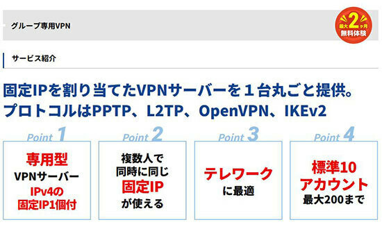 インターリンク、「グループ専用VPN」にブラウザ内の通信のみを固定IPアドレス接続にする新機能を追加