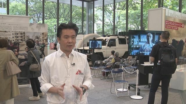 「何ができるか考えるきっかけにしてほしい」と話す日本事務局長・村田慎二郎さん